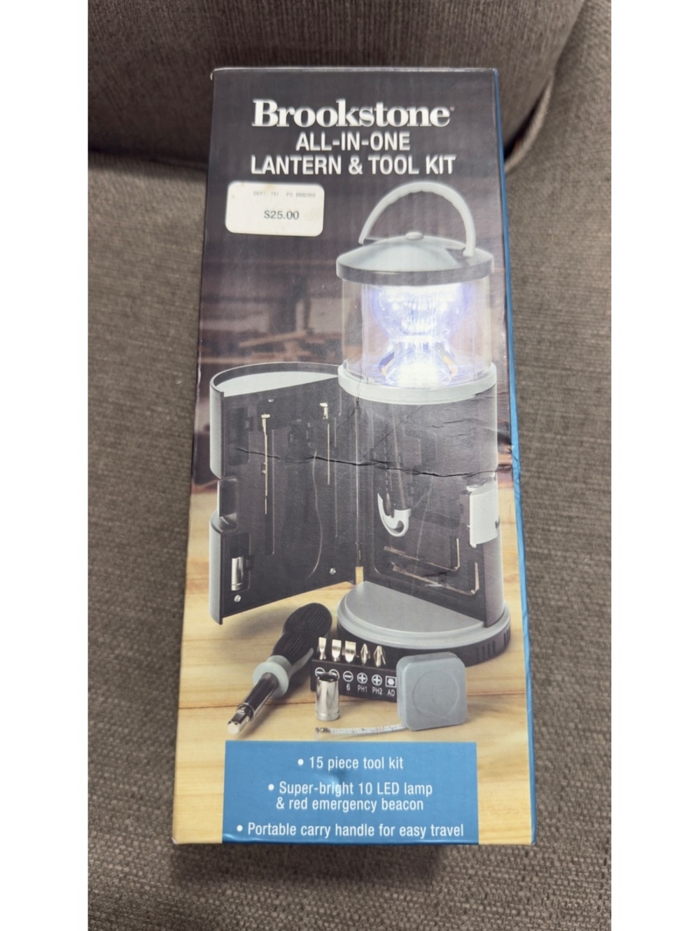 Fishing LED Camping Lantern, Multi Tool Fishing Gear for Outdoors Camping Hiking